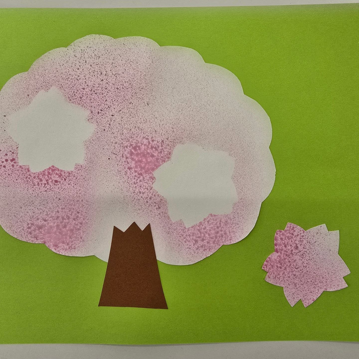 4月の製作遊び🌸