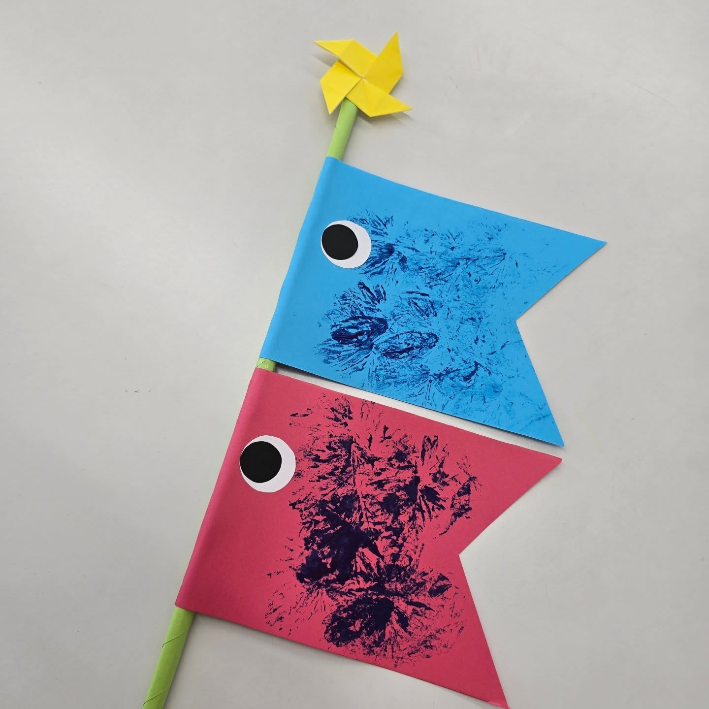 こいのぼりを作ったよ